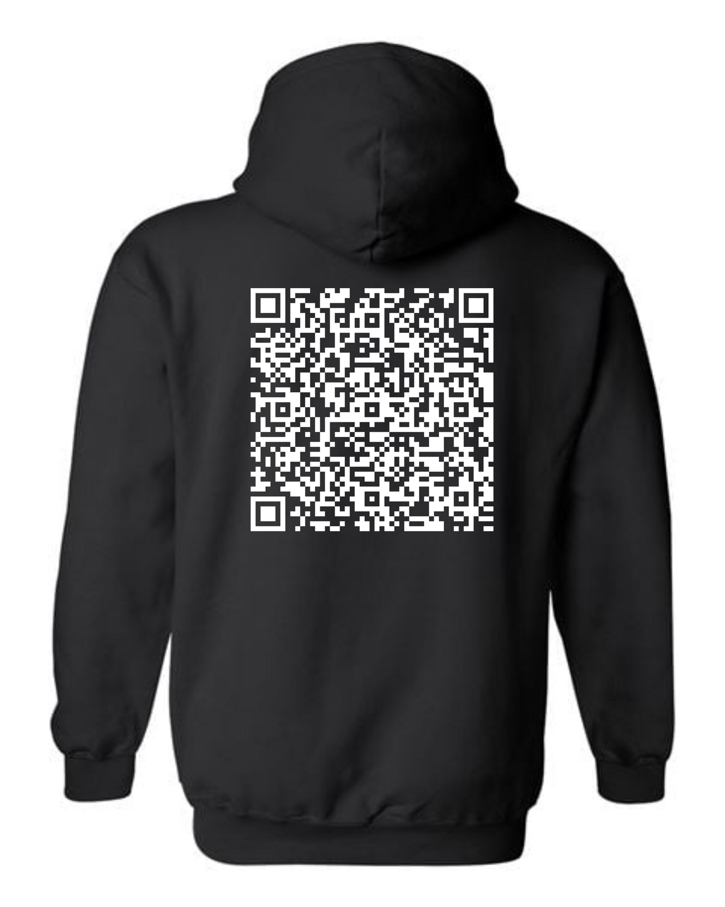 QR Code Middle Finger Hoodie