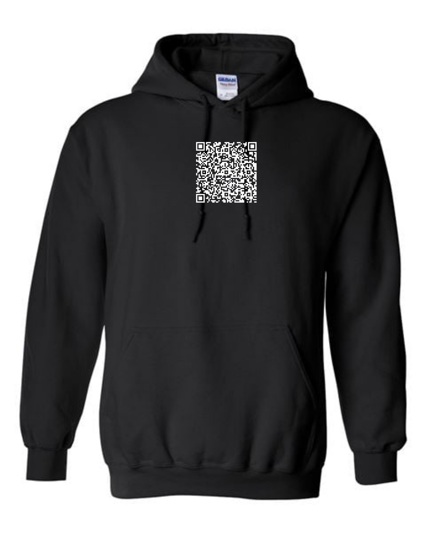 QR Code Middle Finger Hoodie