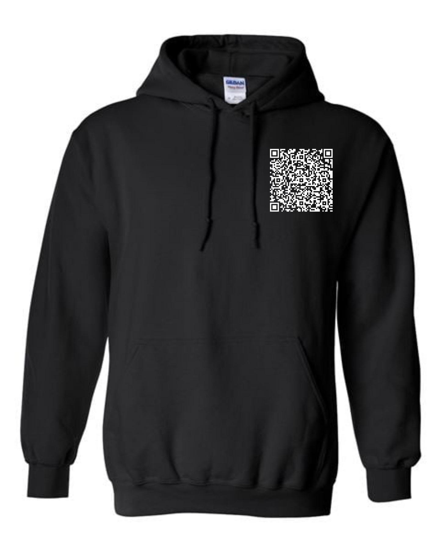 QR Code Middle Finger Hoodie