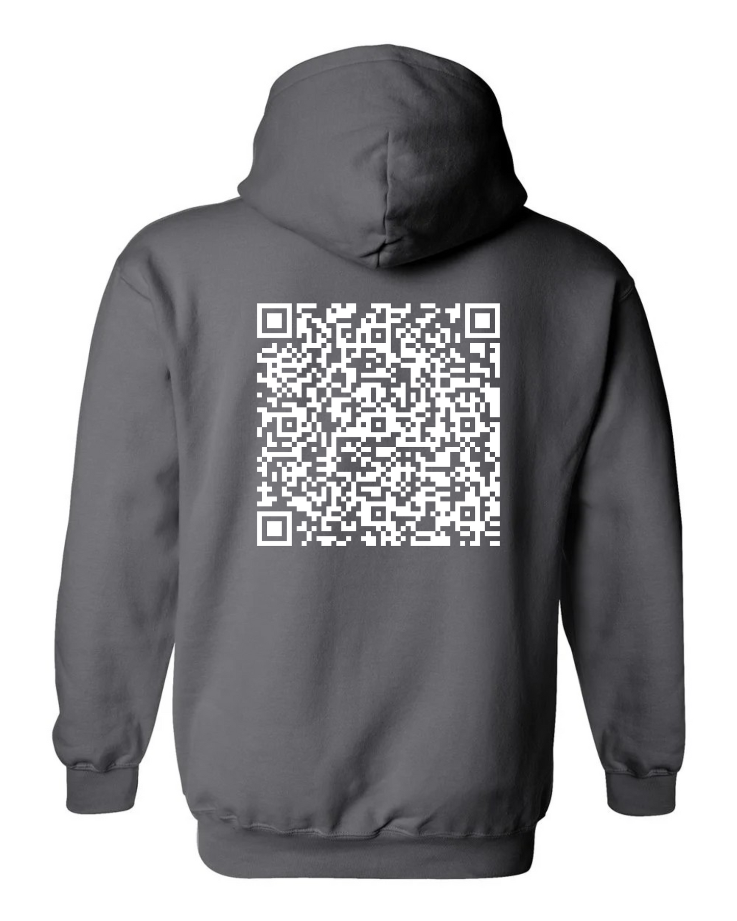 QR Code Middle Finger Hoodie