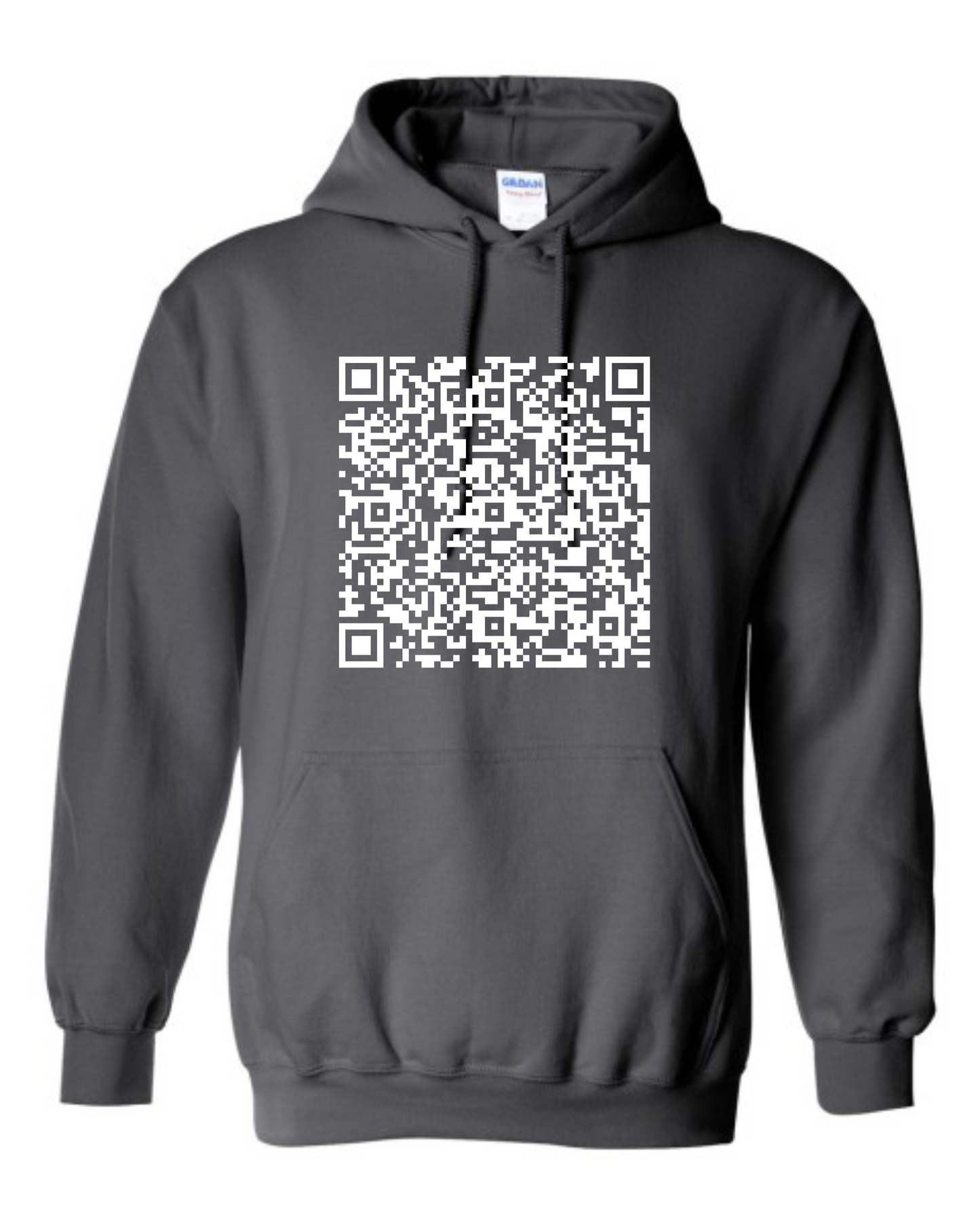 QR Code Middle Finger Hoodie