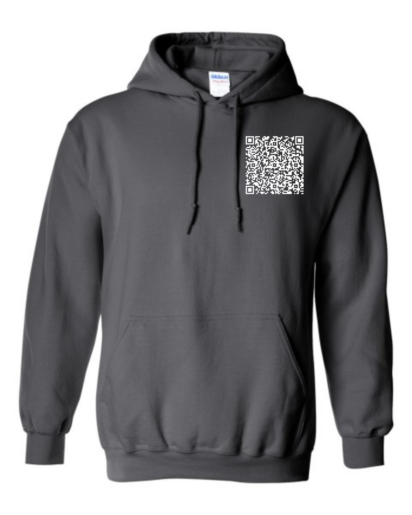 QR Code Middle Finger Hoodie